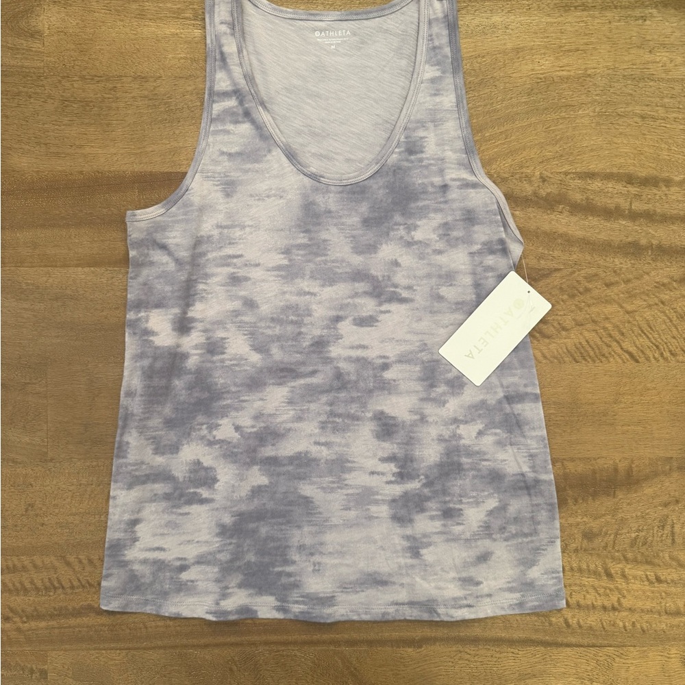 Athleta Organic Daily Printed Tank Med NWT (Bundle 2+ items for 20% off)